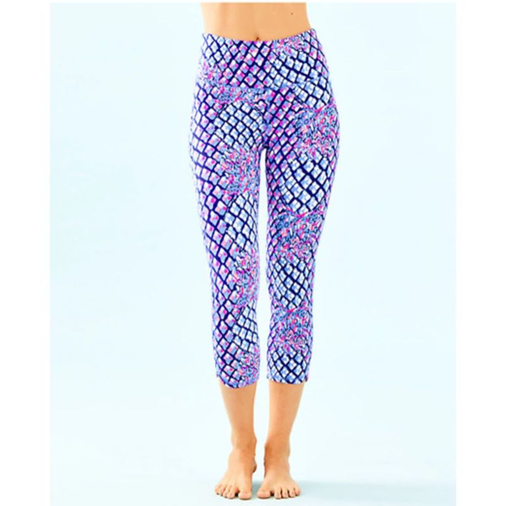 NEW Set Lilly Pulitzer Teegan Sports Bra & Cropped Pants. - Picture 4 of 11